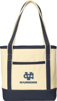 Port Authority Canvas Boat Tote, Navy/Natural